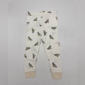 Burt's Bee 🐝- Bee Print White Pajama Pants
